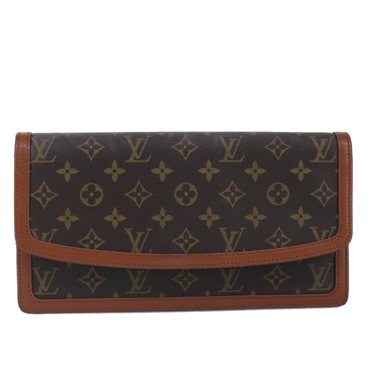 LOUIS VUITTON Monogram Pochette Dam GM Clutch Bag M51810 LV Auth ar12852