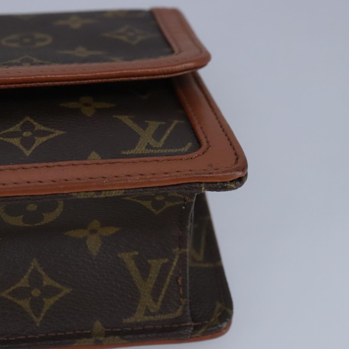 LOUIS VUITTON Monogram Pochette Dam GM Clutch Bag M51810 LV Auth ar12852