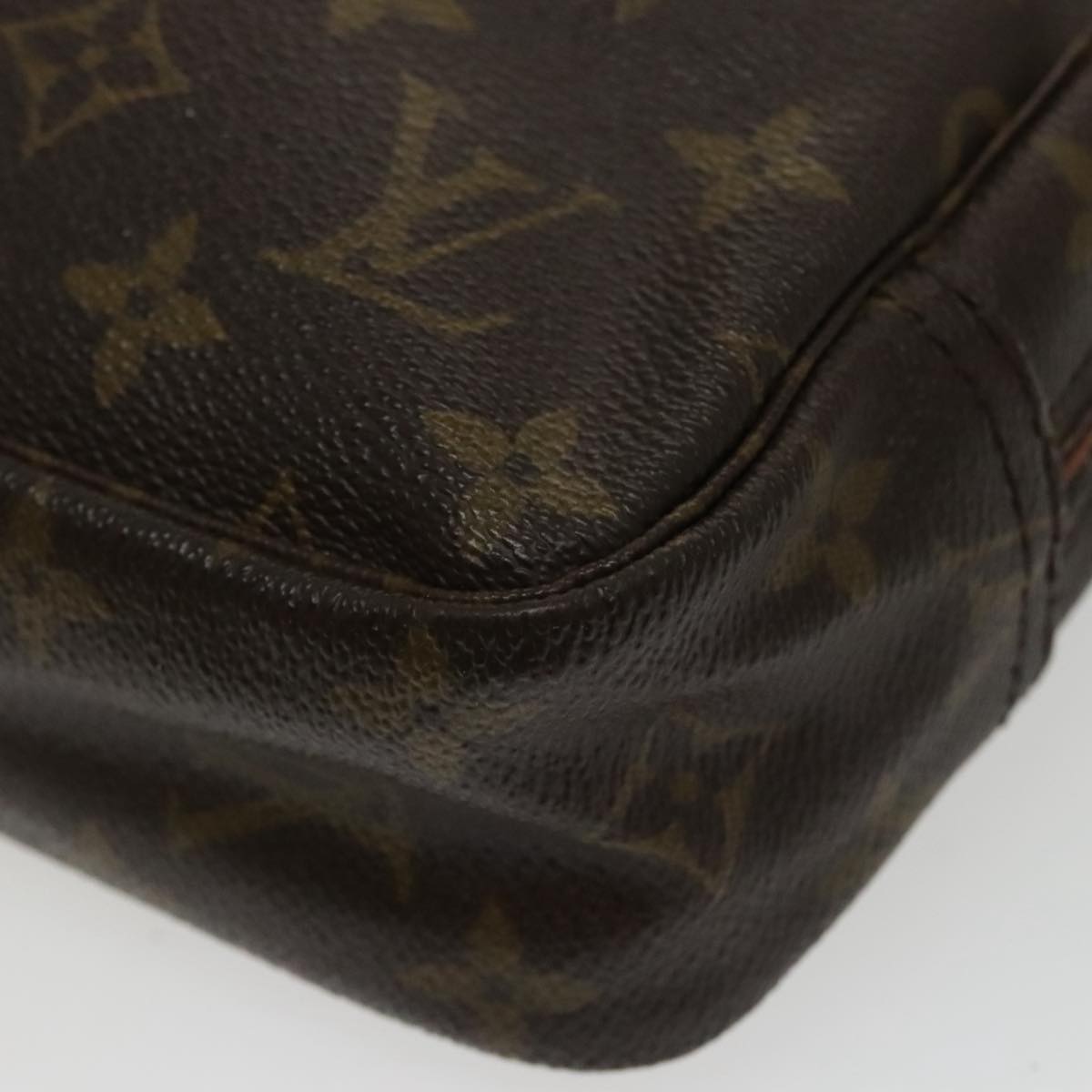 LOUIS VUITTON Monogram Trousse Toilette 23 Clutch Bag M47524 LV Auth ar12872