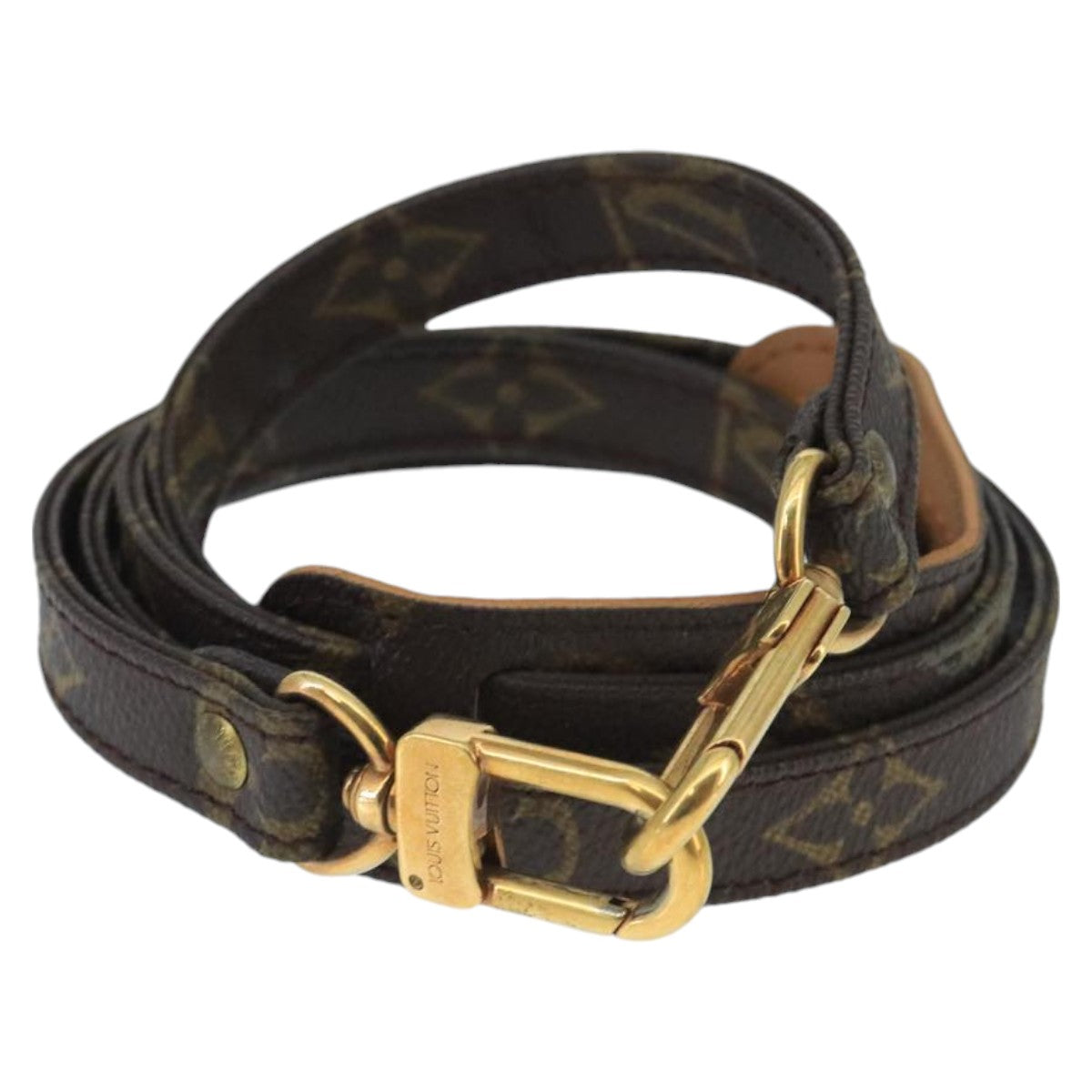 LOUIS VUITTON Monogram Shoulder Strap 44.1"" LV Auth ar12878 - 0