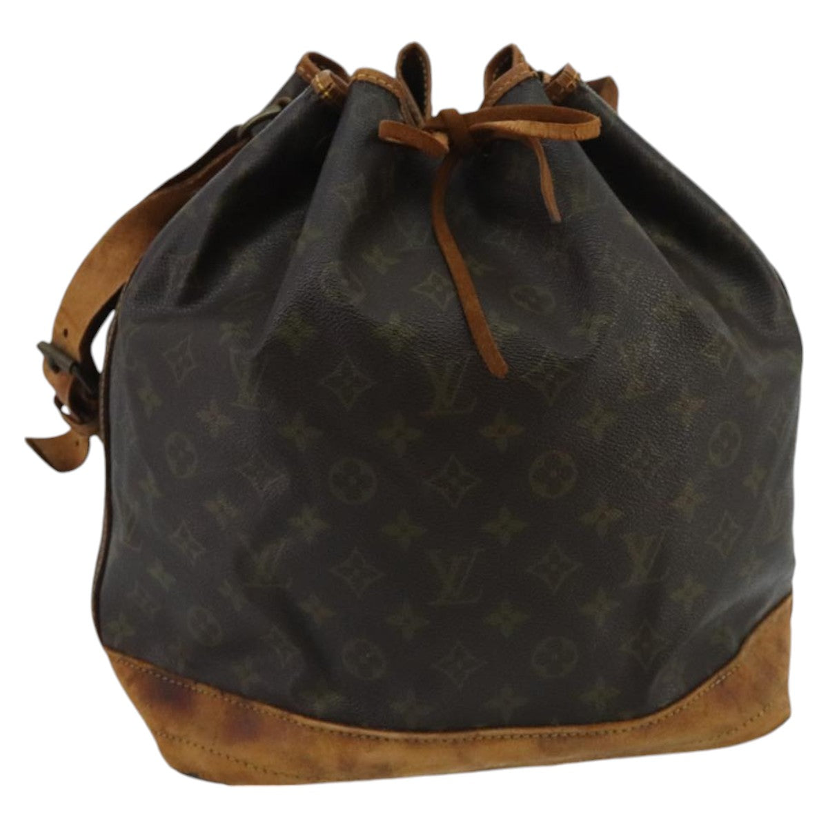 LOUIS VUITTON Monogram Noe Shoulder Bag M42224 LV Auth ar12880