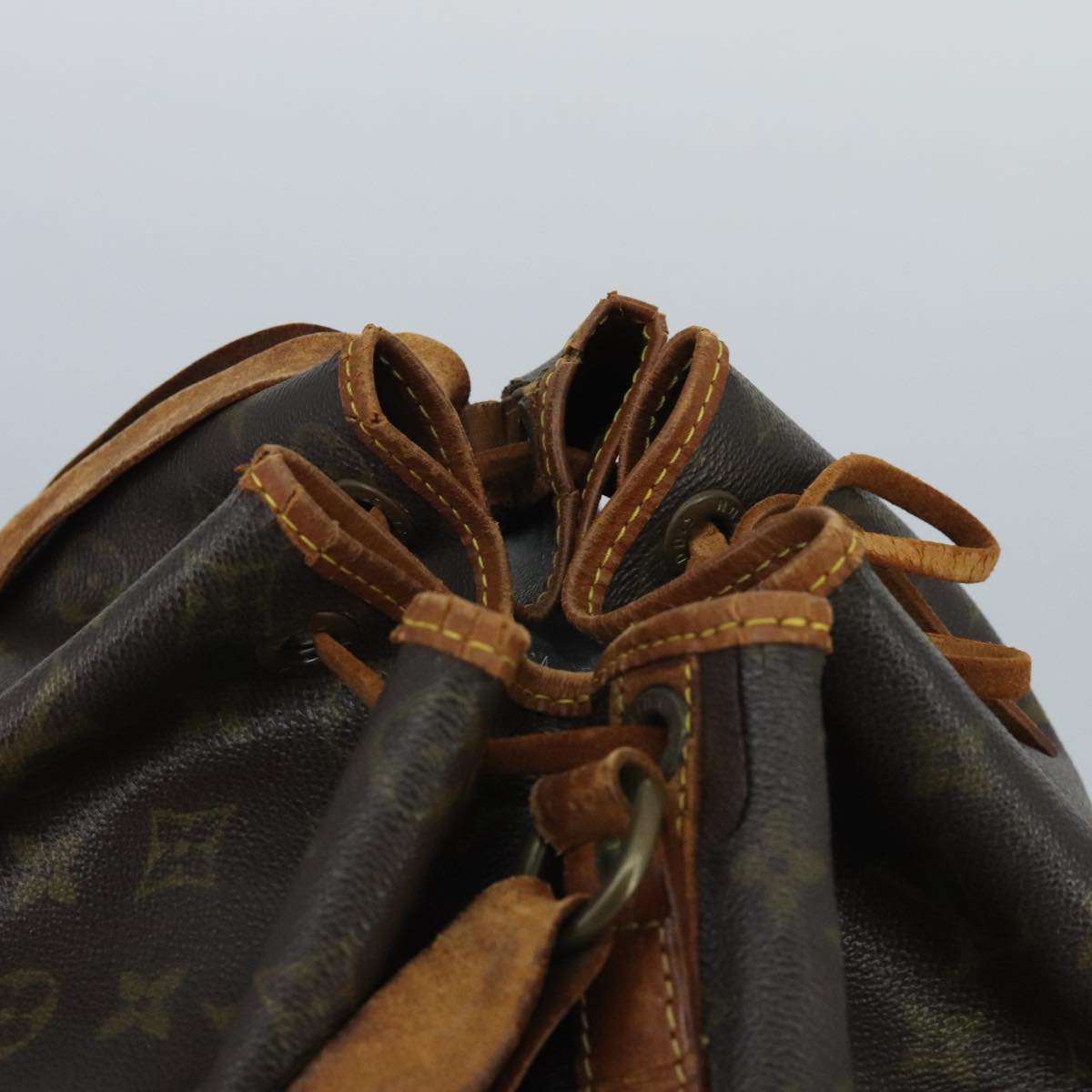 LOUIS VUITTON Monogram Noe Shoulder Bag M42224 LV Auth ar12880