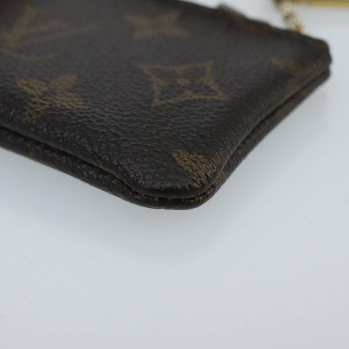 LOUIS VUITTON Monogram Pochette Cles Coin Purse M60033 LV Auth ar12881