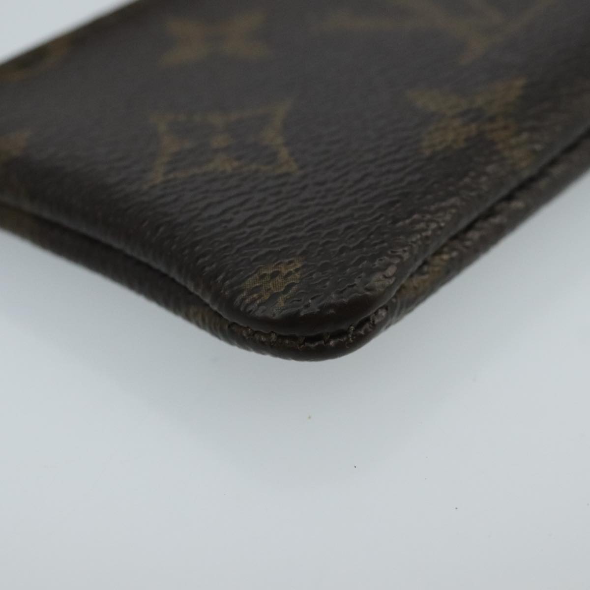 LOUIS VUITTON Monogram Pochette Cles Coin Purse M60033 LV Auth ar12881