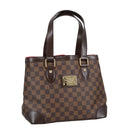 LOUIS VUITTON Damier Ebene Hampstead PM Tote Bag N51205 LV Auth ar12896A-1
