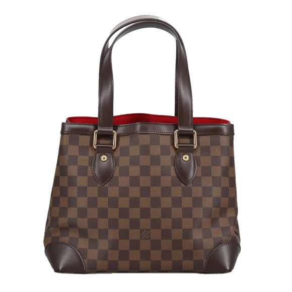 LOUIS VUITTON Damier Ebene Hampstead PM Tote Bag N51205 LV Auth ar12896A