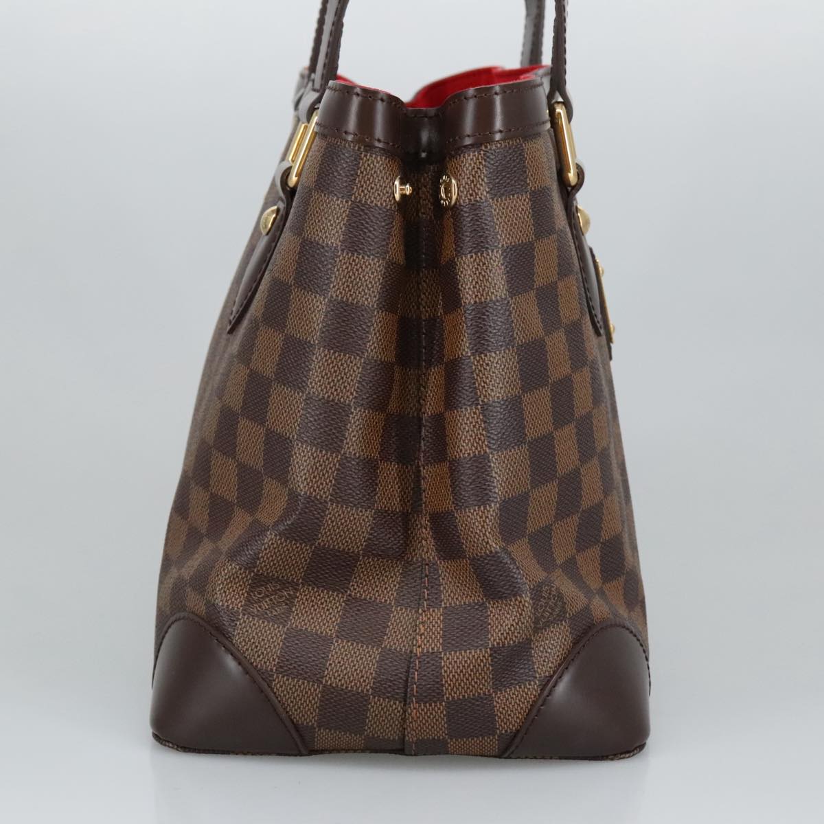 LOUIS VUITTON Damier Ebene Hampstead PM Tote Bag N51205 LV Auth ar12896A