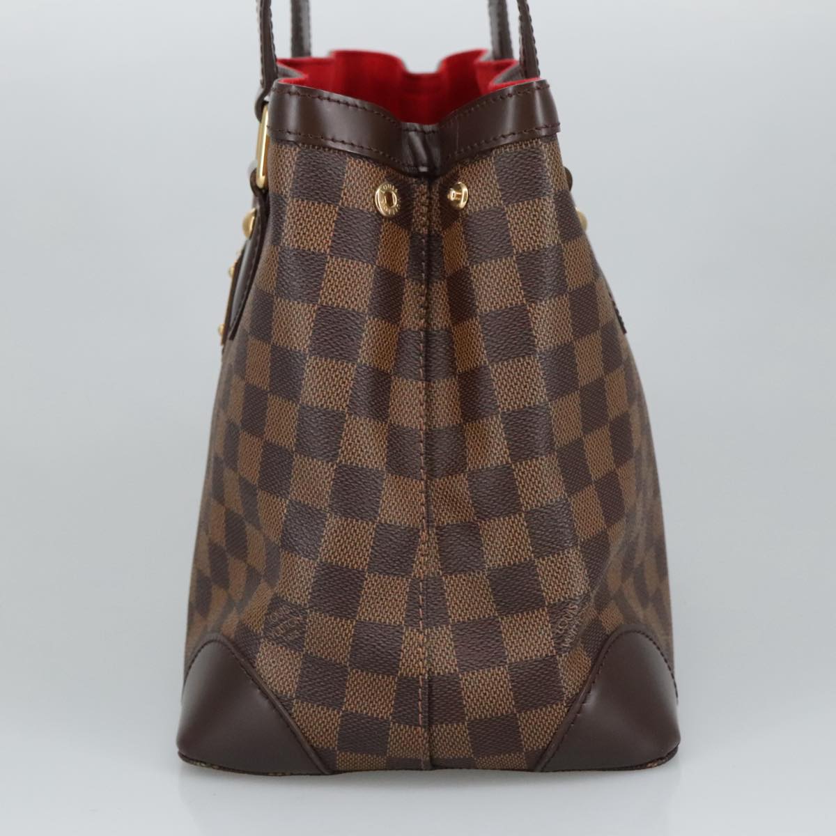 LOUIS VUITTON Damier Ebene Hampstead PM Tote Bag N51205 LV Auth ar12896A