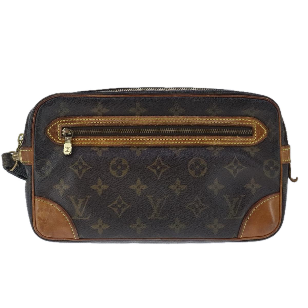 LOUIS VUITTON Monogram Marly Dragonne GM Clutch Bag M51825 LV Auth ar12930 - 0