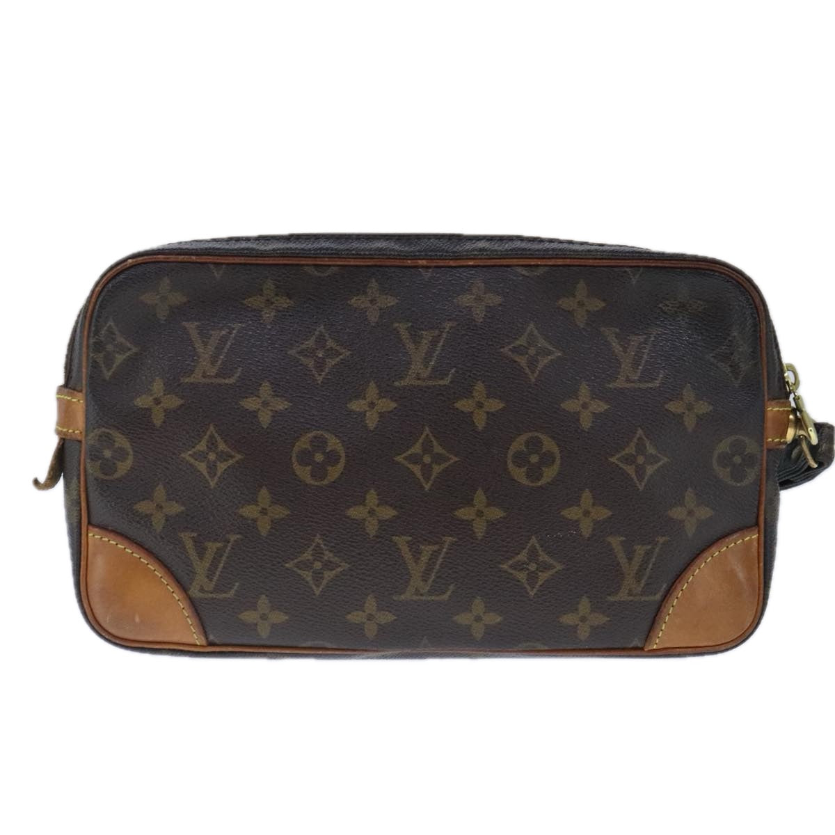 LOUIS VUITTON Monogram Marly Dragonne GM Clutch Bag M51825 LV Auth ar12930