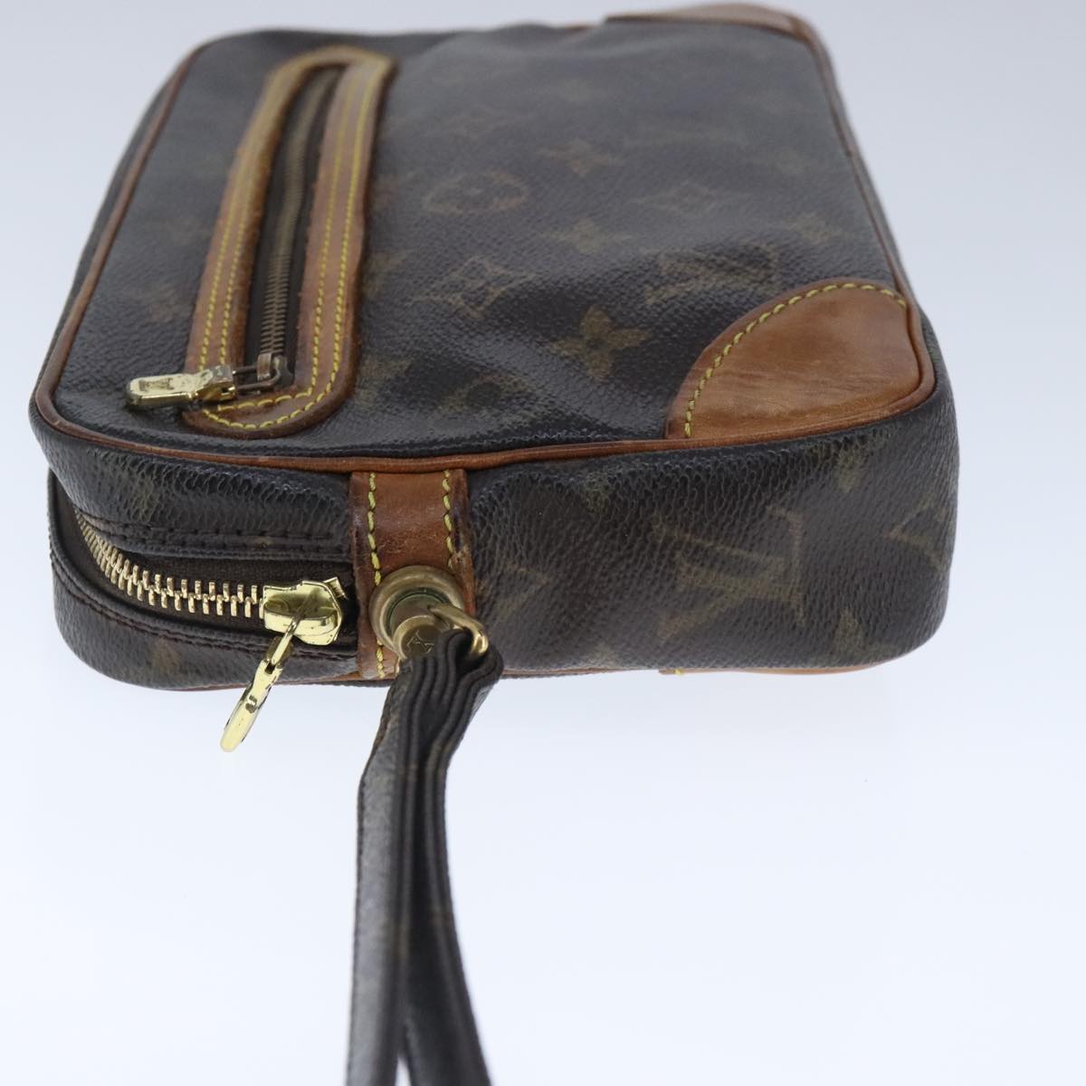 LOUIS VUITTON Monogram Marly Dragonne GM Clutch Bag M51825 LV Auth ar12930