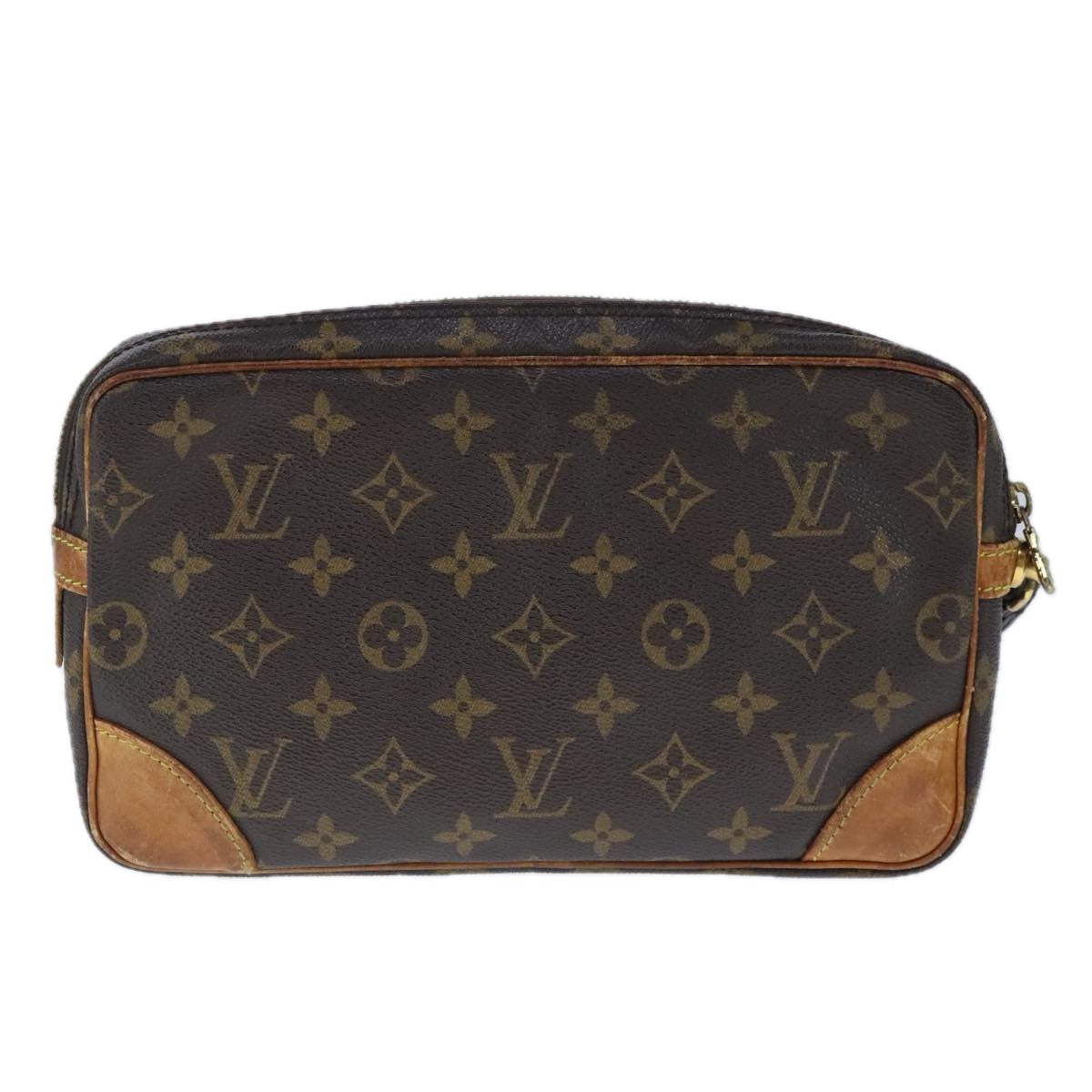 LOUIS VUITTON Monogram Marly Dragonne GM Clutch Bag M51825 LV Auth ar12931