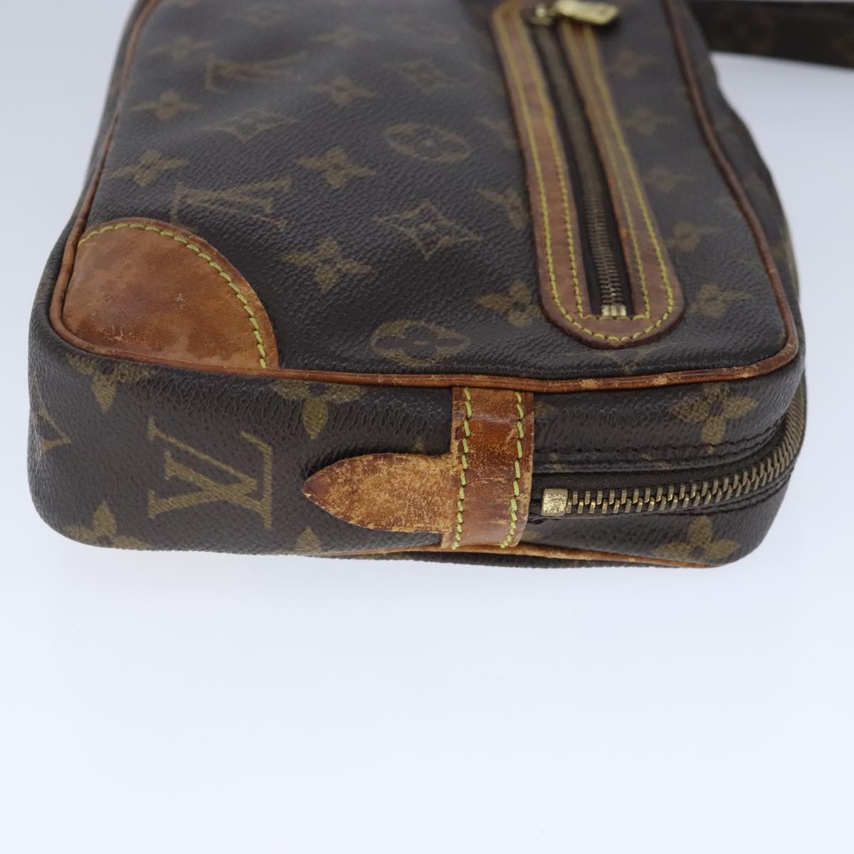 LOUIS VUITTON Monogram Marly Dragonne GM Clutch Bag M51825 LV Auth ar12931