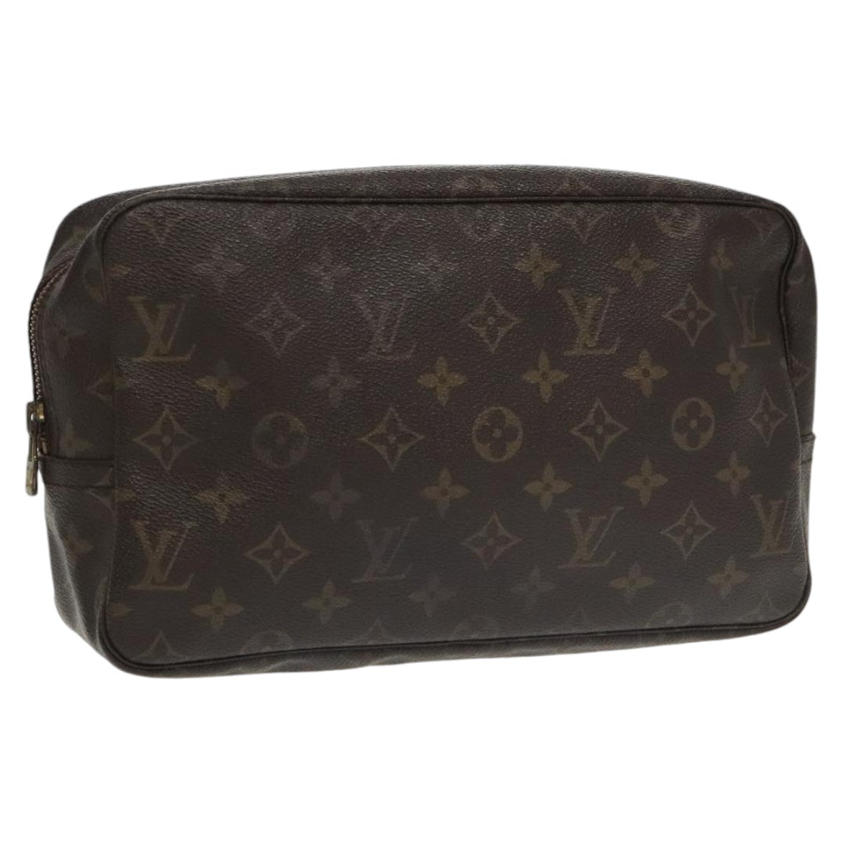 LOUIS VUITTON Monogram Trousse Toilette 28 Clutch Bag M47522 LV Auth ar12932