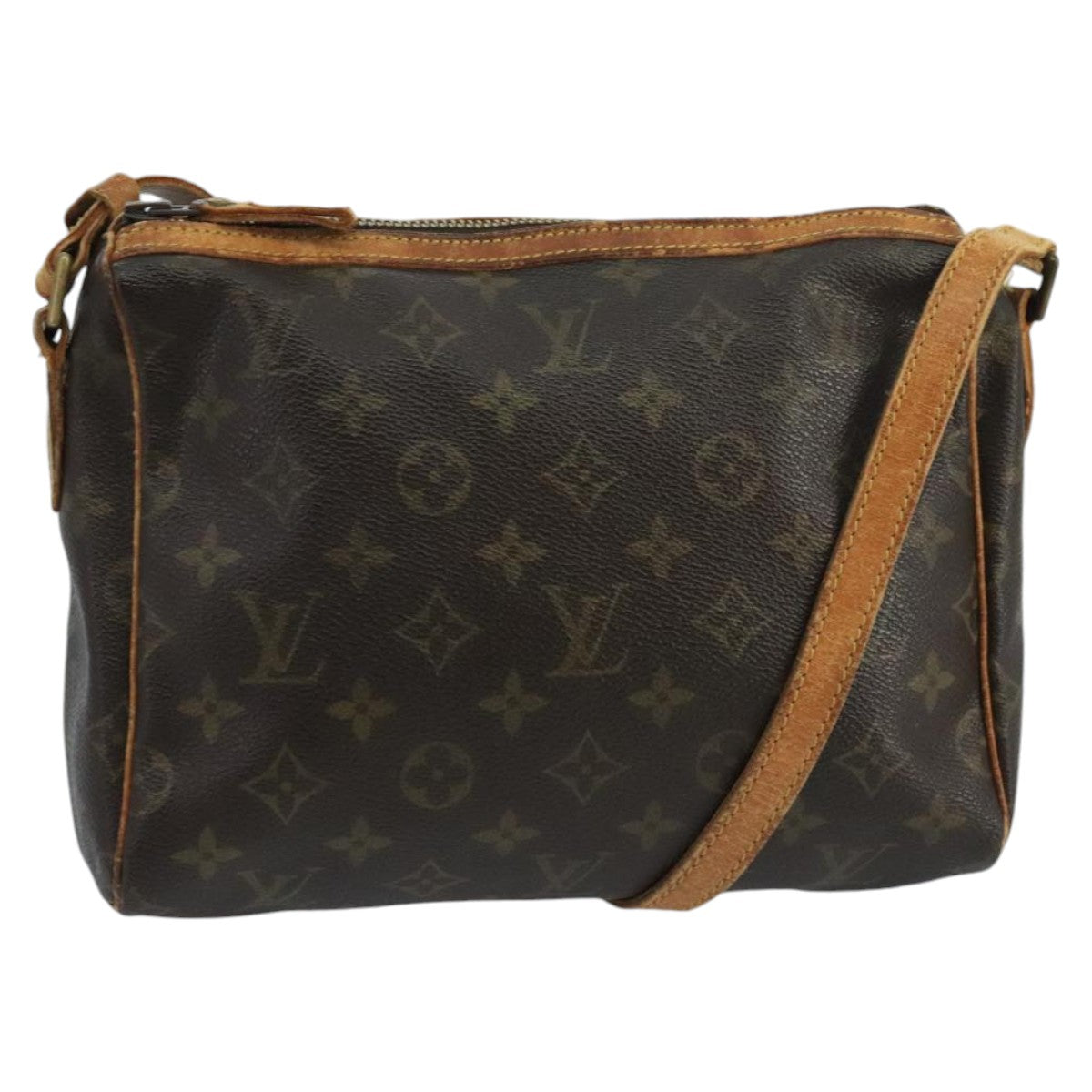 LOUIS VUITTON Monogram Tulle Lee Shoulder Bag M51348 LV Auth ar12936