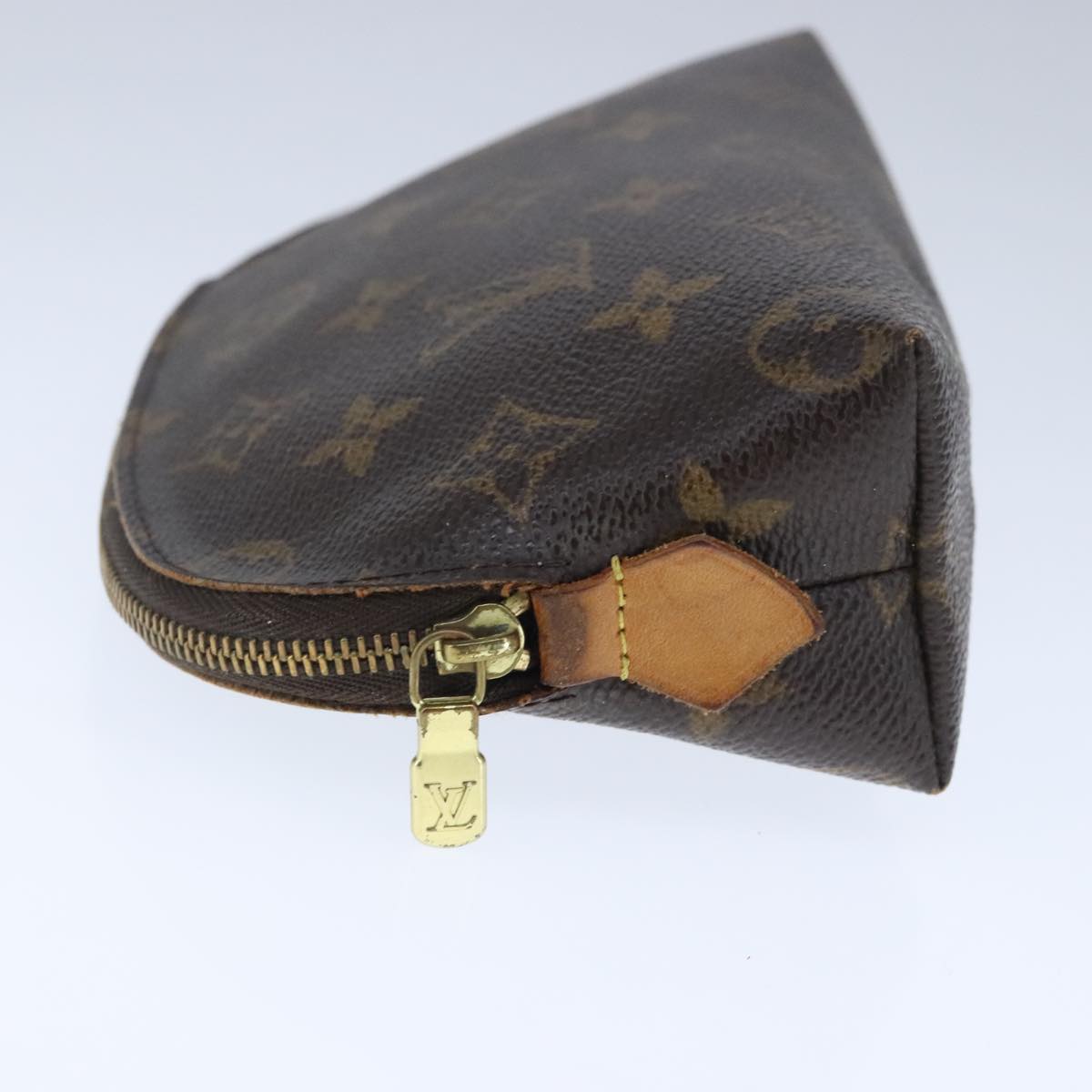 LOUIS VUITTON Monogram Pochette Cosmetic PM Cosmetic Pouch M47515 Auth ar12938