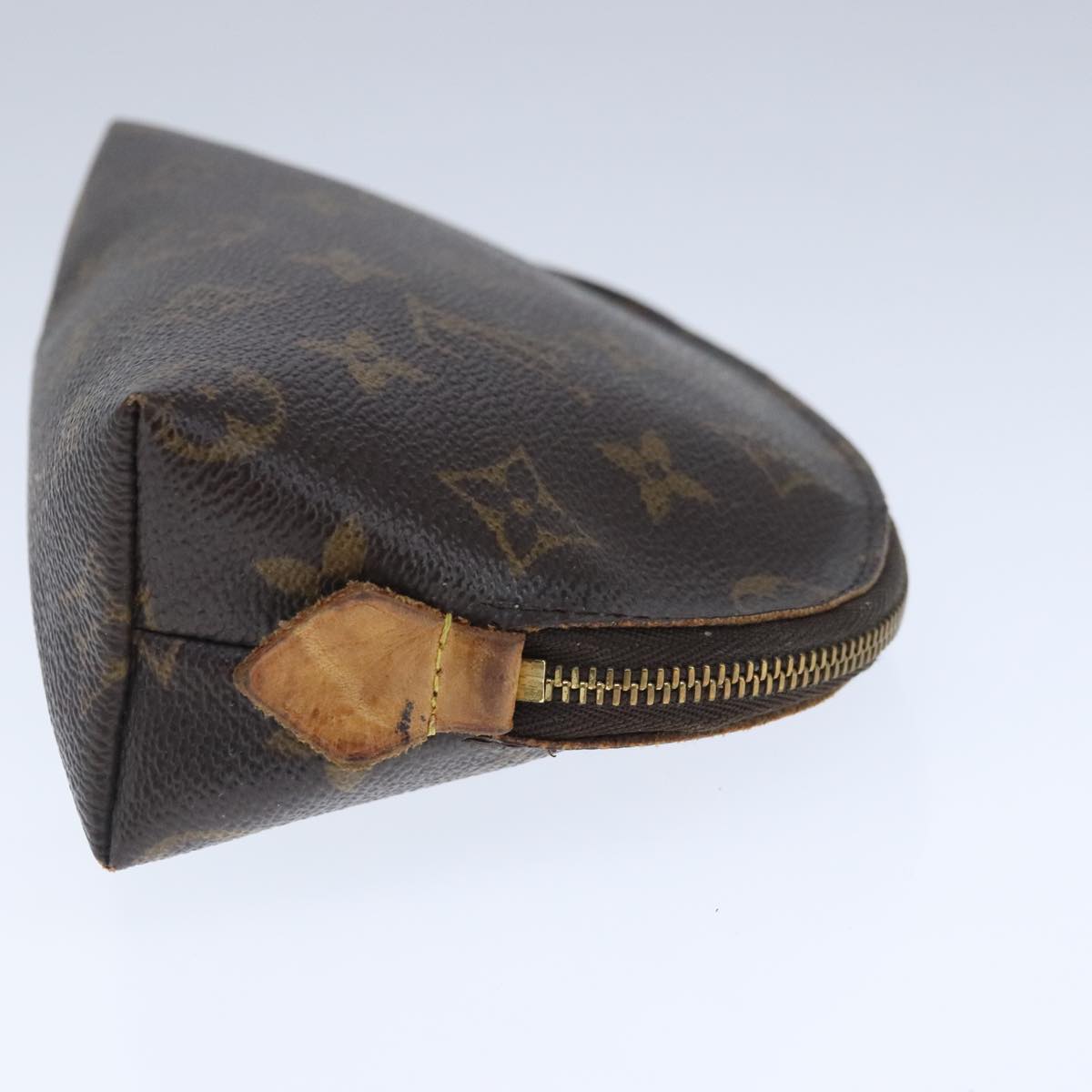 LOUIS VUITTON Monogram Pochette Cosmetic PM Cosmetic Pouch M47515 Auth ar12938