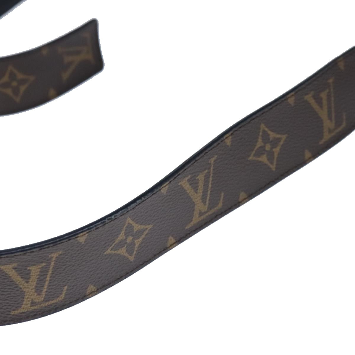 LOUIS VUITTON Monogram Ceinture Belt 46.1"" LV Auth ar12940