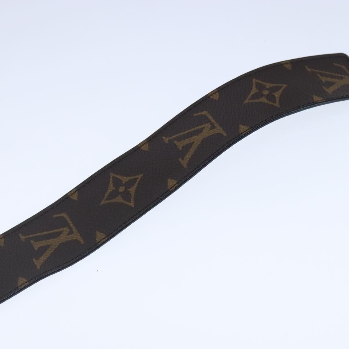 LOUIS VUITTON Monogram Ceinture Belt 46.1"" LV Auth ar12940