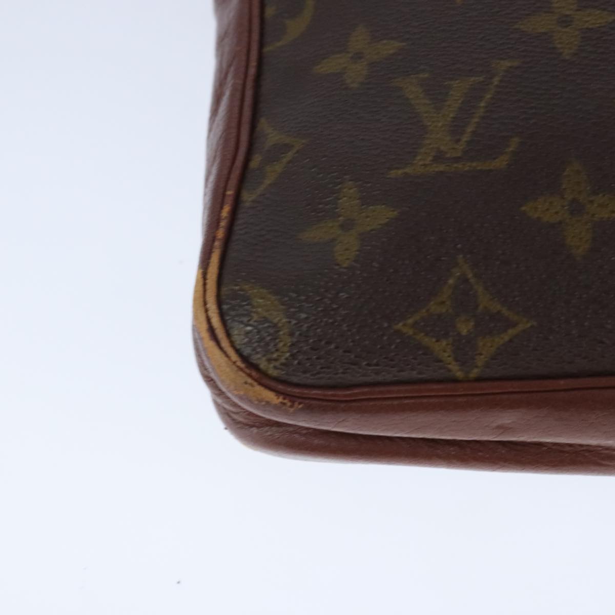 LOUIS VUITTON Monogram Pochette Sports Clutch Bag No.183 LV Auth ar12942