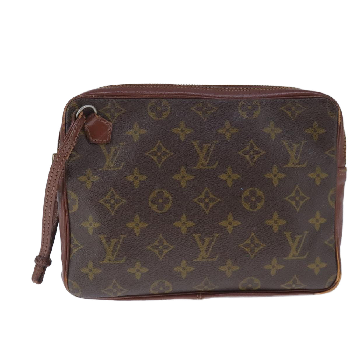 LOUIS VUITTON Monogram Pochette Sports Clutch Bag No.183 LV Auth ar12942 - 0