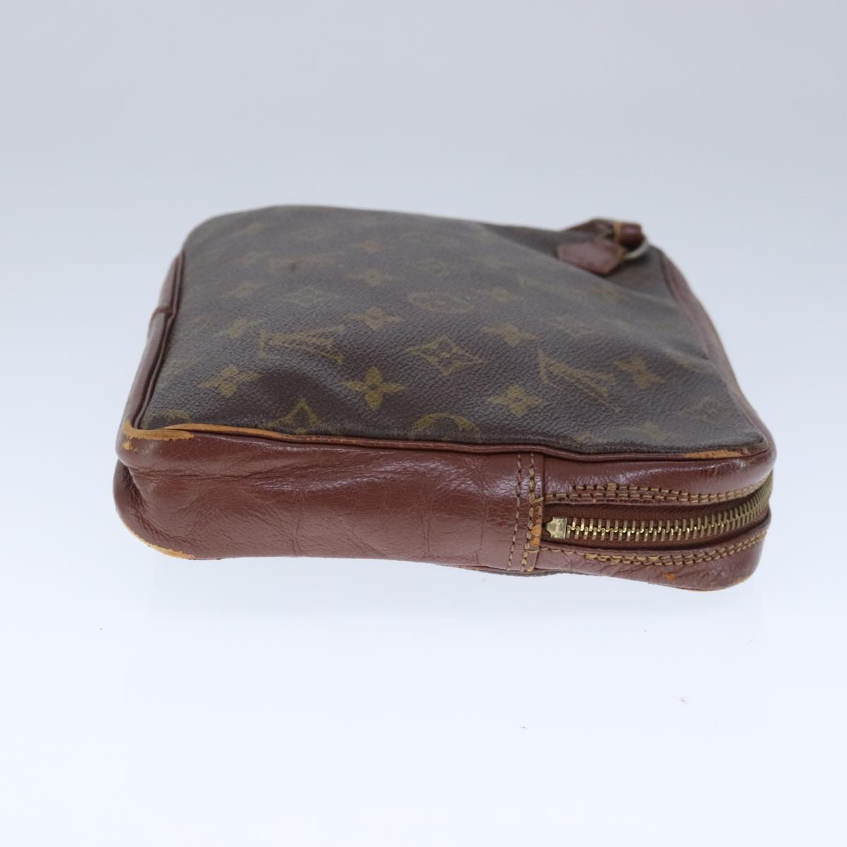 LOUIS VUITTON Monogram Pochette Sports Clutch Bag No.183 LV Auth ar12942