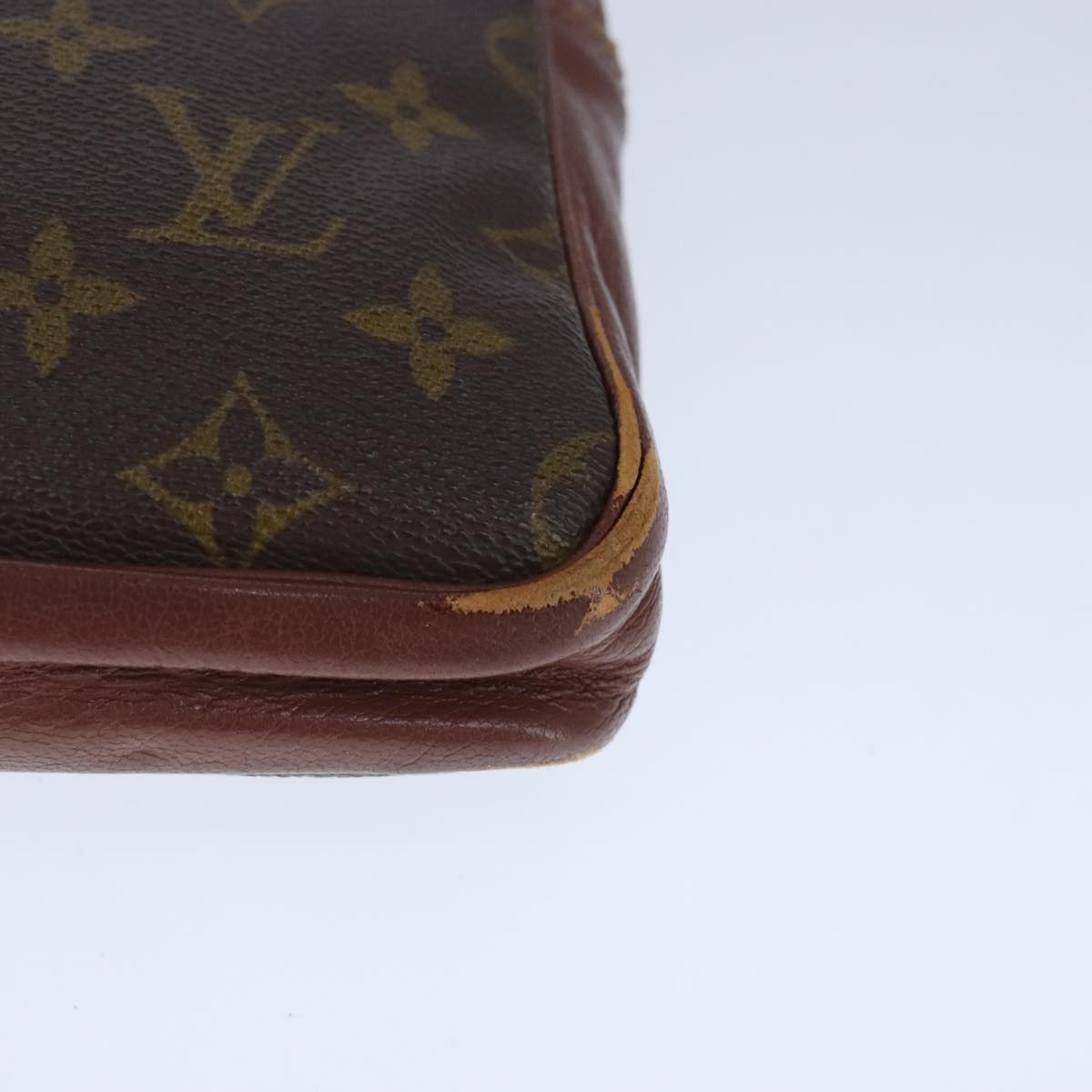 LOUIS VUITTON Monogram Pochette Sports Clutch Bag No.183 LV Auth ar12942