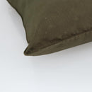 PRADA Shoulder Bag Nylon Khaki Silver Auth ar12956-11