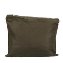 PRADA Shoulder Bag Nylon Khaki Silver Auth ar12956-3