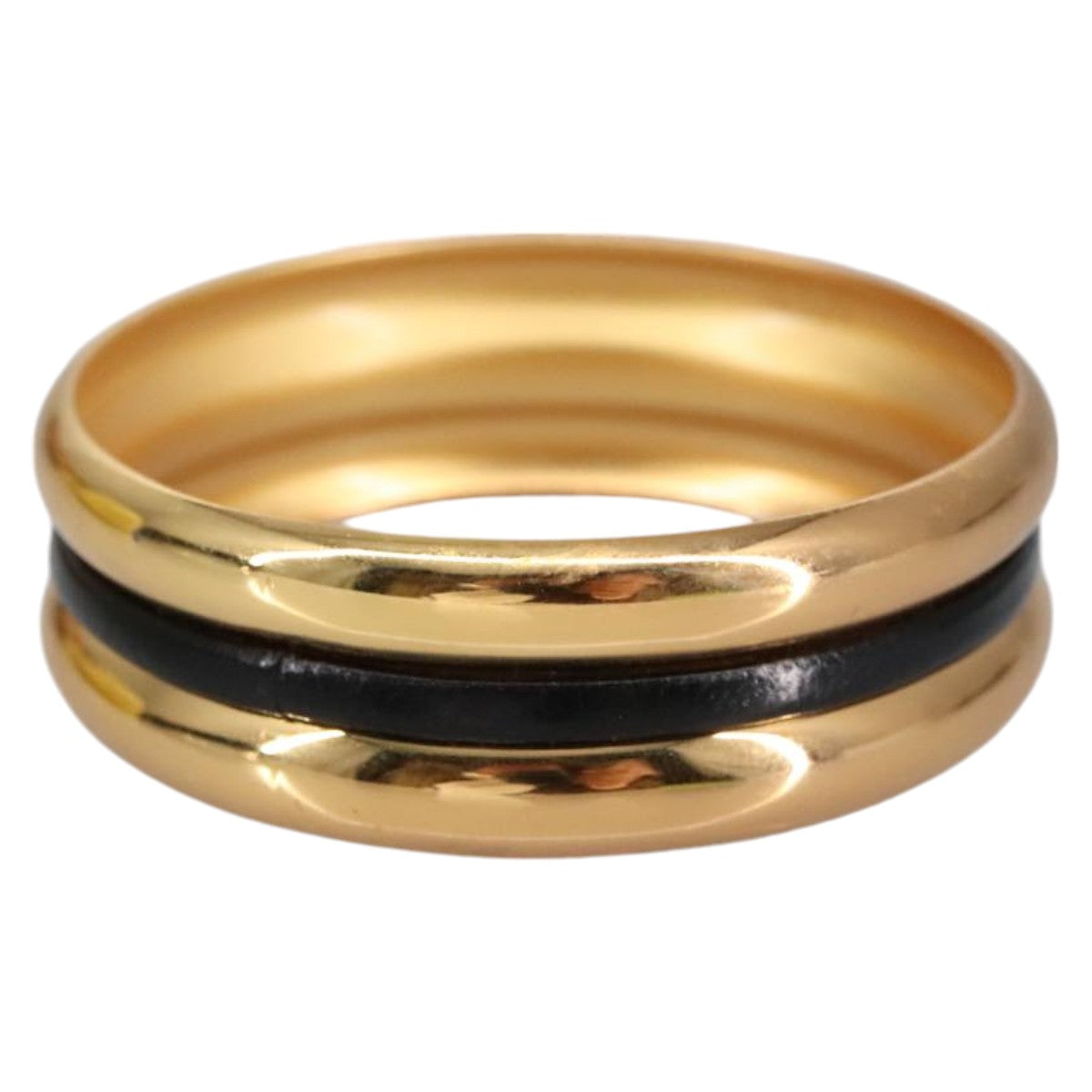 LOEWE Bangle metal Gold Auth ar12961 - 0