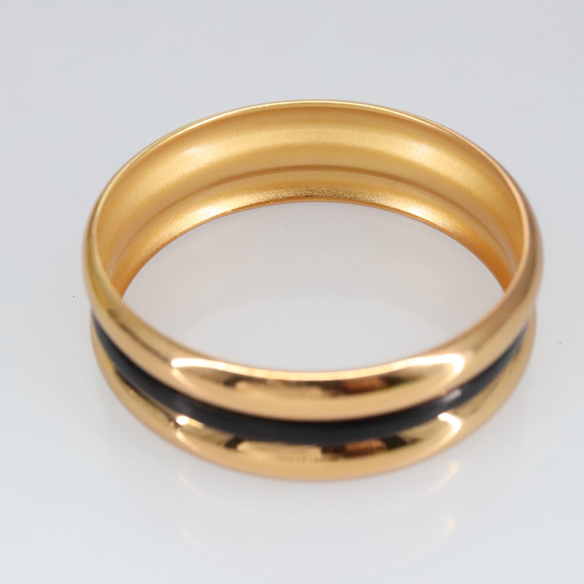 LOEWE Bangle metal Gold Auth ar12961