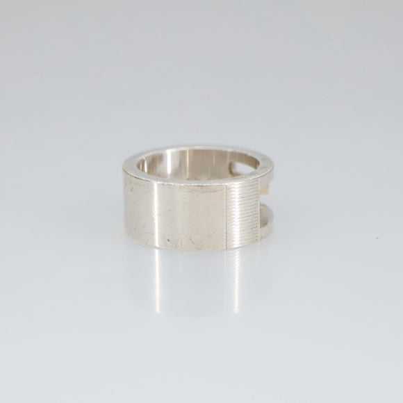 GUCCI Ring Ag925 Silver Auth ar12964