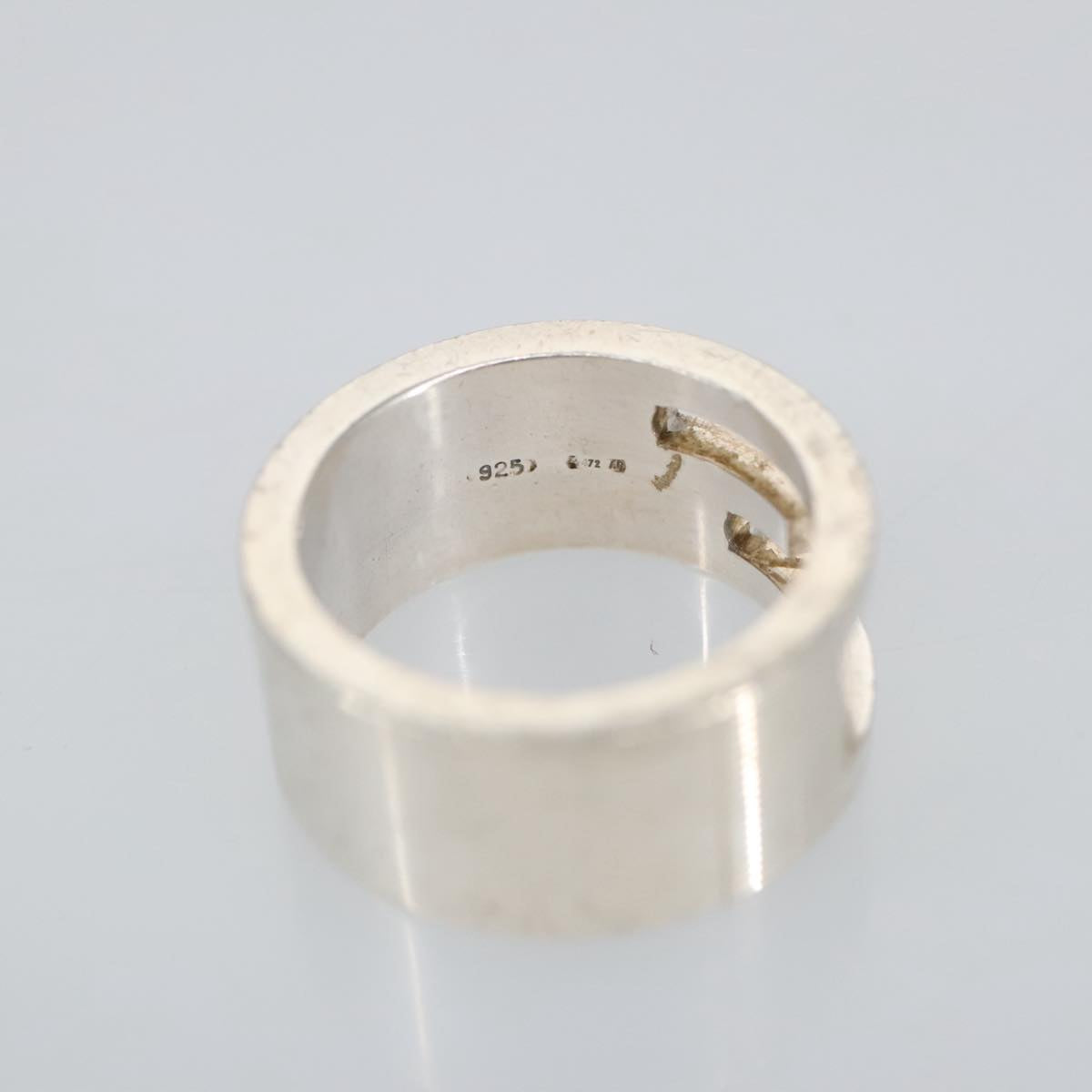 GUCCI Ring Ag925 Silver Auth ar12964