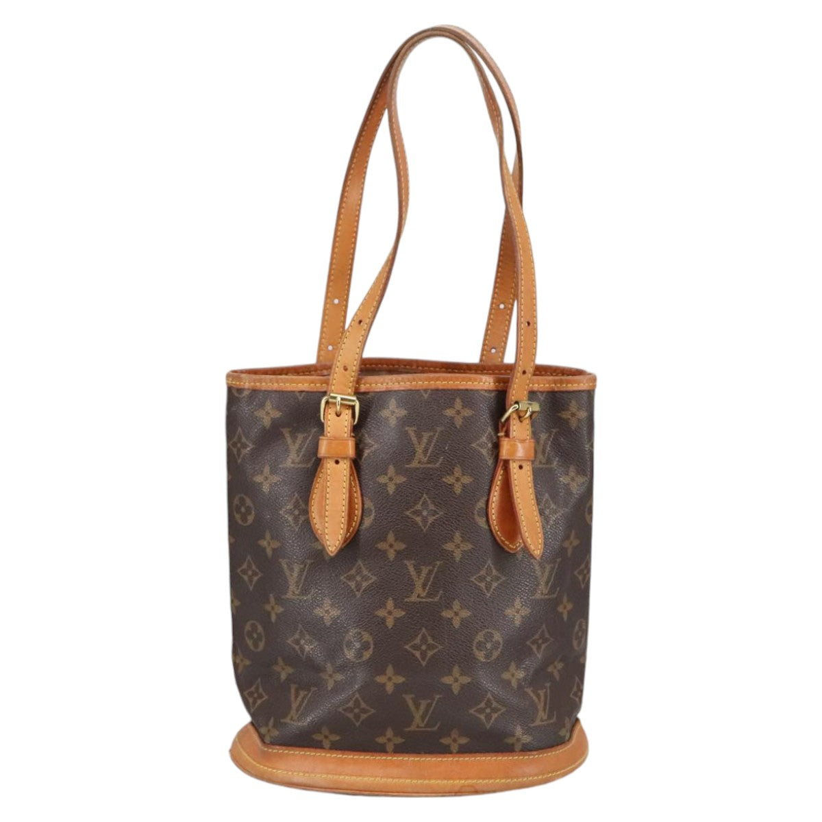 LOUIS VUITTON Monogram Bucket PM Shoulder Bag M42238 LV Auth ar12982 - 0