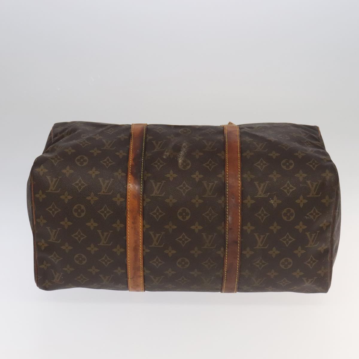 LOUIS VUITTON Monogram Sac Souple 45 Boston Bag M41624 LV Auth ar12990