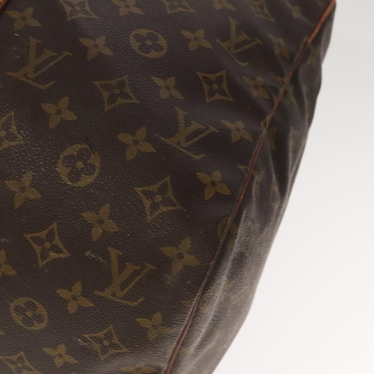 LOUIS VUITTON Monogram Sac Souple 45 Boston Bag M41624 LV Auth ar12990