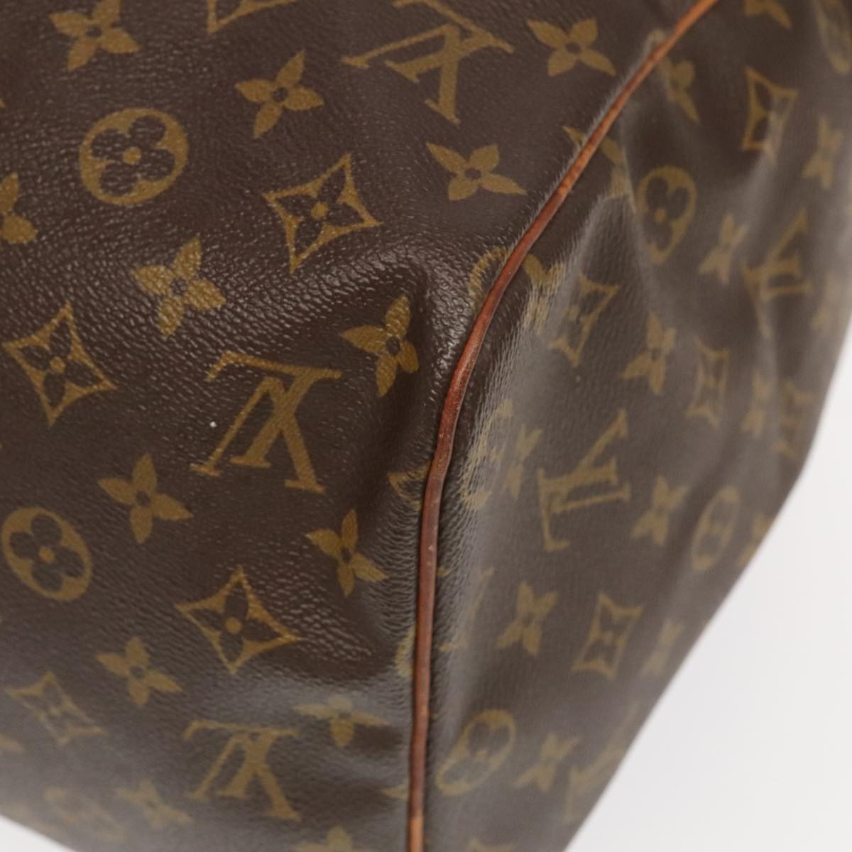 LOUIS VUITTON Monogram Sac Souple 45 Boston Bag M41624 LV Auth ar12990