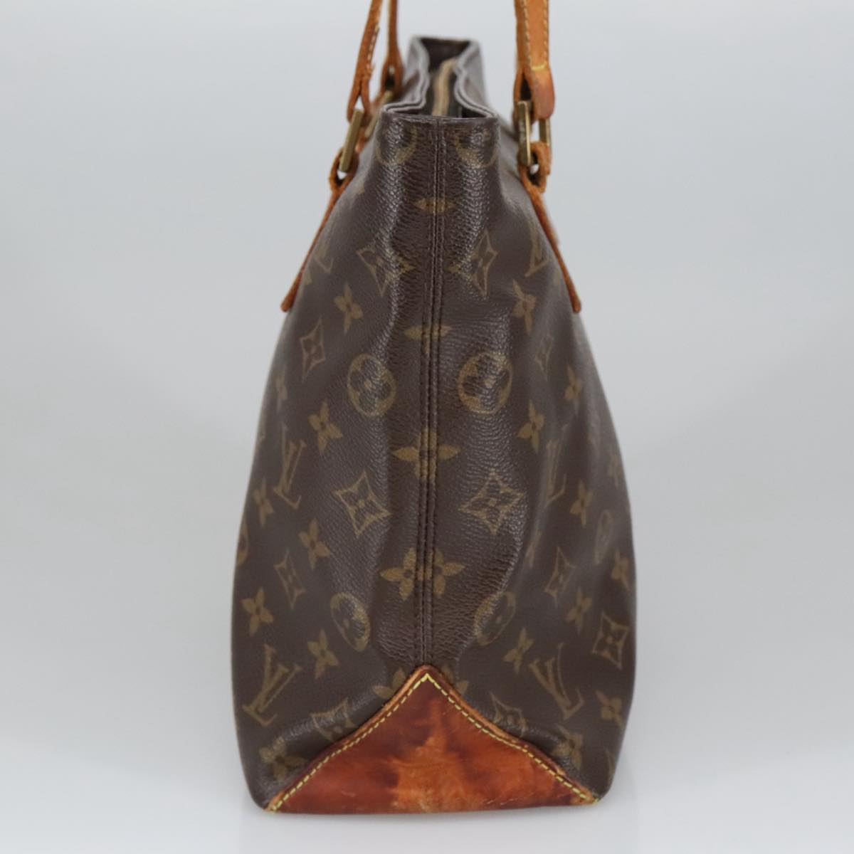 LOUIS VUITTON Monogram Cabas Piano Tote Bag M51148 LV Auth ar12995