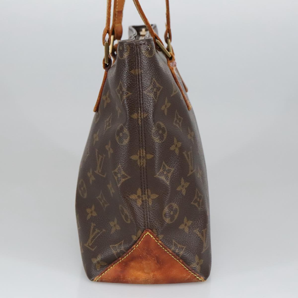 LOUIS VUITTON Monogram Cabas Piano Tote Bag M51148 LV Auth ar12995