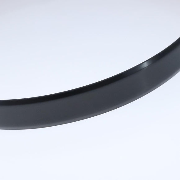 LOUIS VUITTON Ceinture Carre Belt Leather 41.7"""""""" Black Silver LV Auth ar12999