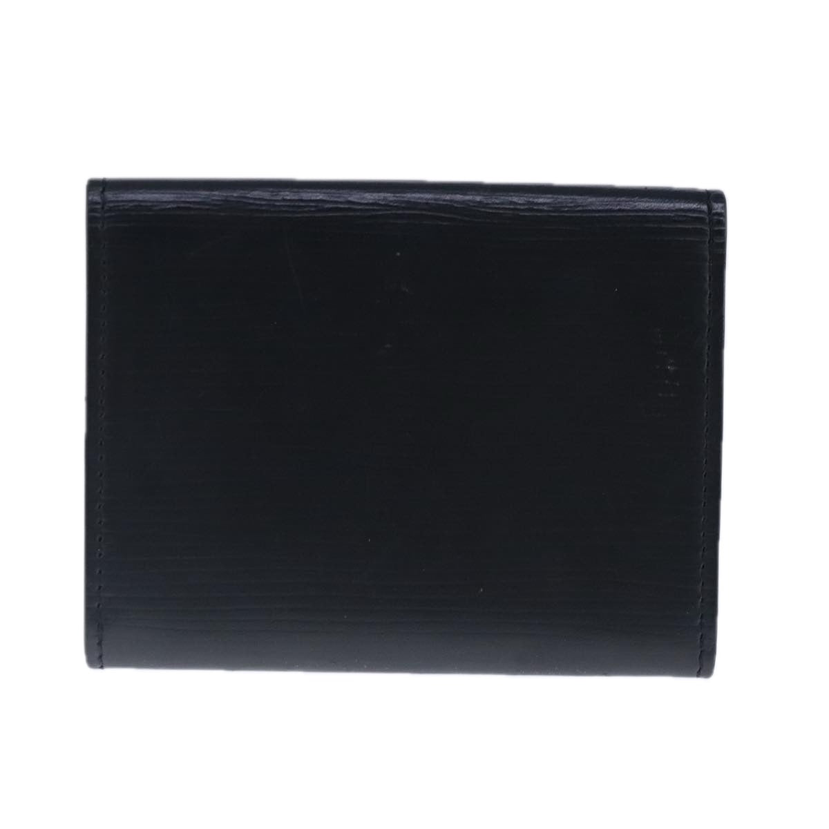 LOUIS VUITTON Epi Envelope Carte de Visite Card Case Black M60652 Auth ar13000