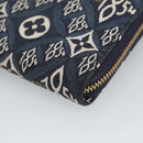 LOUIS VUITTON Monogram Jaguar Zippy Wallet Wallet Blue M80212 LV Auth ar13002-15