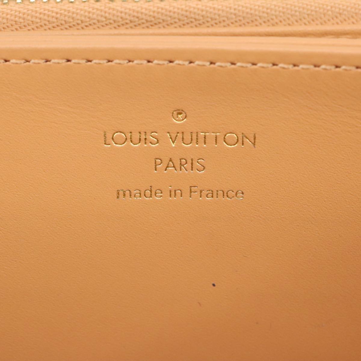 LOUIS VUITTON Monogram Jaguar Zippy Wallet Wallet Blue M80212 LV Auth ar13002