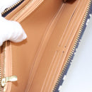 LOUIS VUITTON Monogram Jaguar Zippy Wallet Wallet Blue M80212 LV Auth ar13002-23