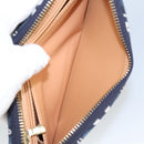 LOUIS VUITTON Monogram Jaguar Zippy Wallet Wallet Blue M80212 LV Auth ar13002-24