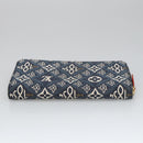 LOUIS VUITTON Monogram Jaguar Zippy Wallet Wallet Blue M80212 LV Auth ar13002-6