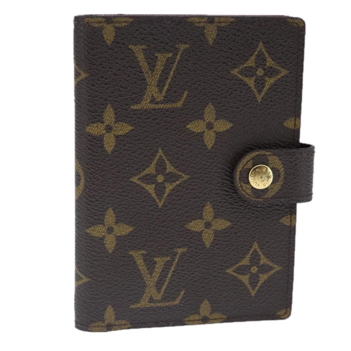 LOUIS VUITTON Monogram Etui Palm PDA Day Planner Cover M63028 LV Auth ar13003