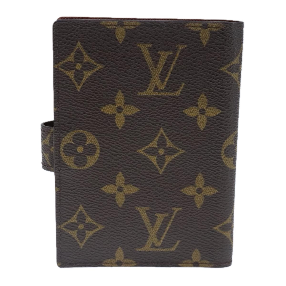 LOUIS VUITTON Monogram Etui Palm PDA Day Planner Cover M63028 LV Auth ar13003