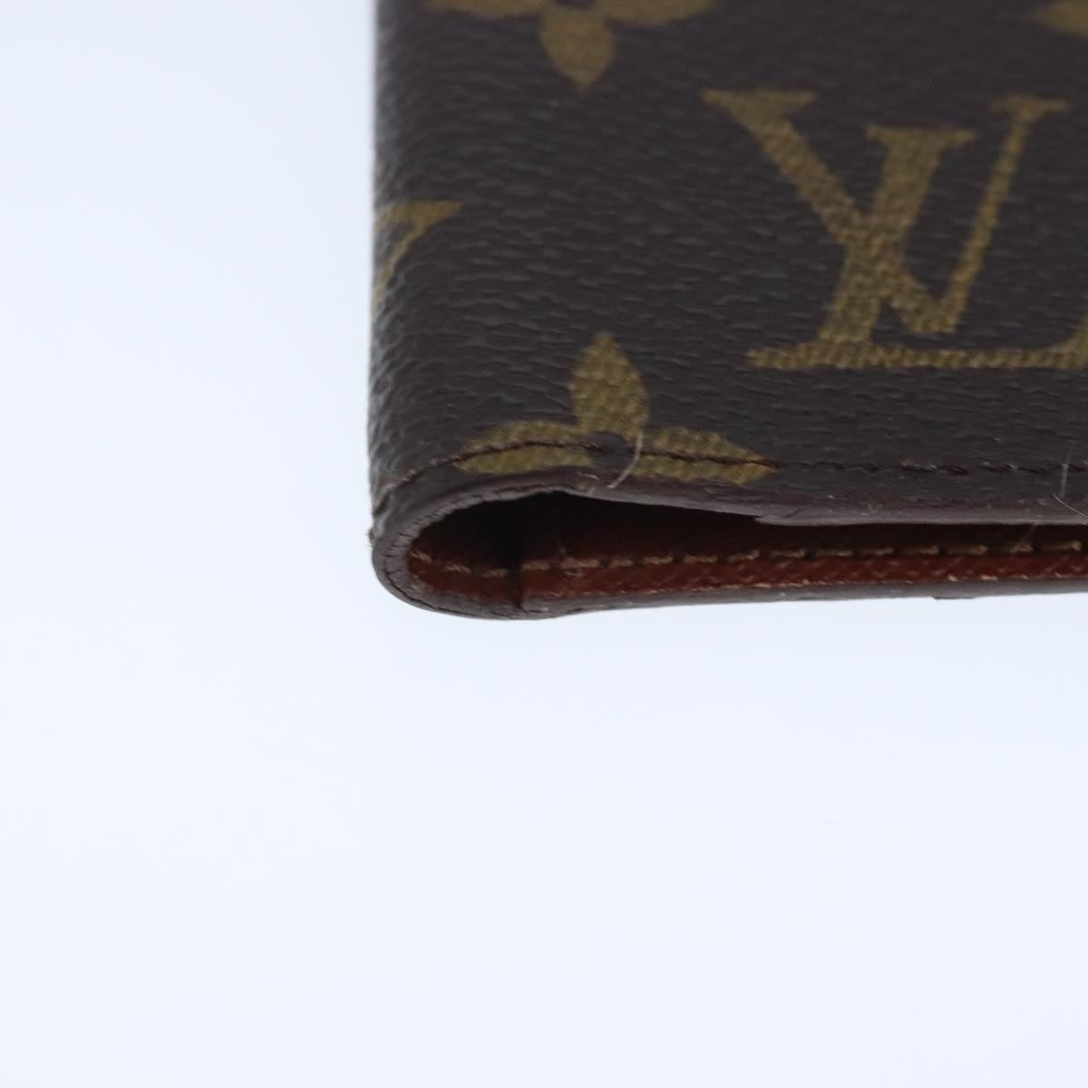 LOUIS VUITTON Monogram Etui Palm PDA Day Planner Cover M63028 LV Auth ar13003