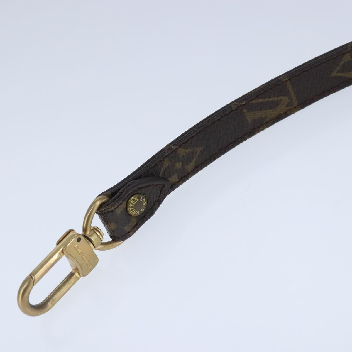 LOUIS VUITTON Monogram Shoulder Strap 42.9"" LV Auth ar13004